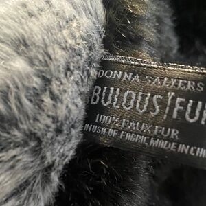 Donna Salyers Fabulous Furs Faux Fur Scarf